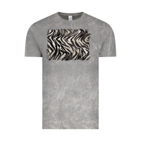 Cloud Rock zebra pattern background Vintage Tee - BarkalooDesign