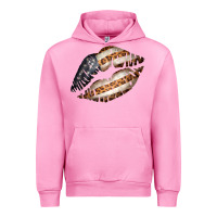 Fuchsia Pink Vintage American Flag With Leopard Pattern Urban Hoodie - Bettercallsaul