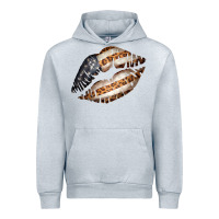 Heather Grey Vintage American Flag With Leopard Pattern Urban Hoodie - Bettercallsaul