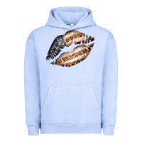 Pigment Grape Ice Vintage American Flag With Leopard Pattern Urban Hoodie - Bettercallsaul