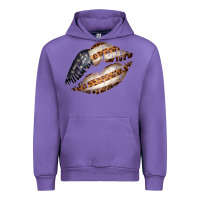 Tulip Vintage American Flag With Leopard Pattern Urban Hoodie - Bettercallsaul