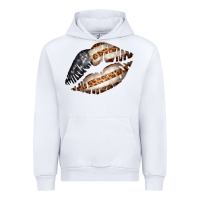 White Vintage American Flag With Leopard Pattern Urban Hoodie - Bettercallsaul