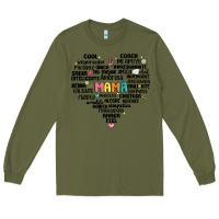 Army Green spanish mothers day Long Sleeve Tee - JahusDesignShop