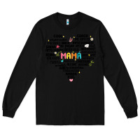 Black spanish mothers day Long Sleeve Tee - JahusDesignShop