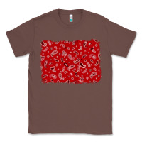 Chestnut bandana background Classic Tee - AdoDesignShop