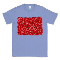 Colony Blue bandana background Classic Tee - AdoDesignShop