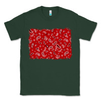 Sports Green bandana background Classic Tee - AdoDesignShop