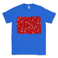 True Royal bandana background Classic Tee - AdoDesignShop