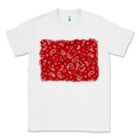 White bandana background Classic Tee - AdoDesignShop