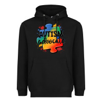 Black autism advocate Heavyweight Hoodie - MaliasSmallBusiness