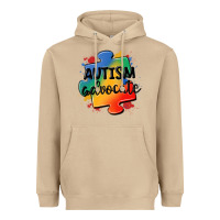 Mushroom autism advocate Heavyweight Hoodie - MaliasSmallBusiness