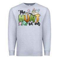 Heather Grey the hunt is on Premium Sweatshirt - MaliasSmallBusiness
