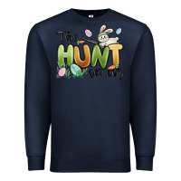 Navy the hunt is on Premium Sweatshirt - MaliasSmallBusiness