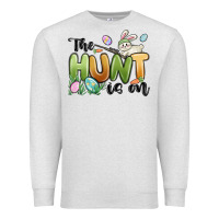 Oatmeal Heather the hunt is on Premium Sweatshirt - MaliasSmallBusiness