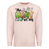 Pale Pink the hunt is on Premium Sweatshirt - MaliasSmallBusiness