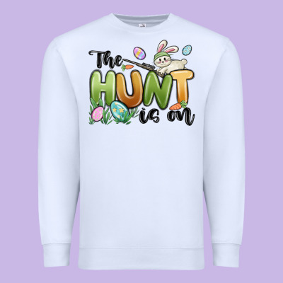 The Hunt Is On Premium Sweatshirt Designed By Maliassmallbusiness
