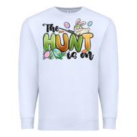White the hunt is on Premium Sweatshirt - MaliasSmallBusiness