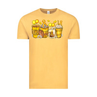 Vintage Mustard childhood cancer coffee cups Vintage Tee - Zillion Design Studio