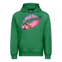 Emerald Eared Turquoise Pink Easter Lips Urban Hoodie - Bettercallsaul