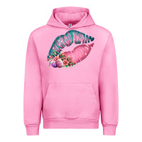 Fuchsia Pink Eared Turquoise Pink Easter Lips Urban Hoodie - Bettercallsaul