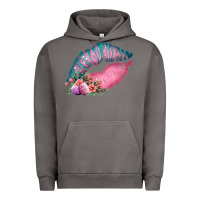 Pigment Tornado Eared Turquoise Pink Easter Lips Urban Hoodie - Bettercallsaul