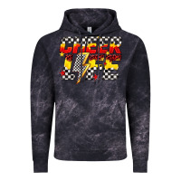 Cloud Black cheer life Vintage Hoodie - texasbilliewilder
