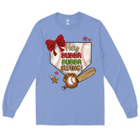 Colony Blue hey bubba bubba swing Long Sleeve Tee - JahusDesignShop
