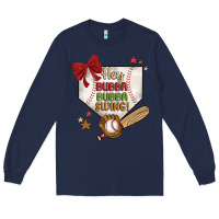Navy hey bubba bubba swing Long Sleeve Tee - JahusDesignShop