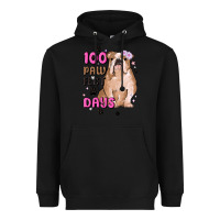 Black 100 days of school Heavyweight Hoodie - MaliasSmallBusiness