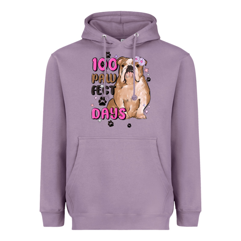 100 Days Of School Heavyweight Hoodie by MaliasSmallBusiness | Teevron