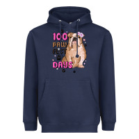 Navy 100 days of school Heavyweight Hoodie - MaliasSmallBusiness