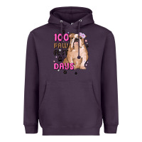 Plum 100 days of school Heavyweight Hoodie - MaliasSmallBusiness