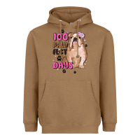 Toasted Coconut 100 days of school Heavyweight Hoodie - MaliasSmallBusiness