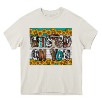 Cream Western Wasted On You Heavy Core Tee - LillyAllenDesigns