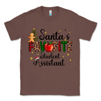 Chestnut santa's favorite student assistant Classic Tee - AdoDesignShop