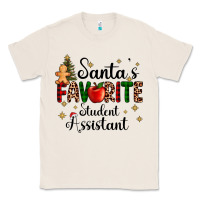 Natural santa's favorite student assistant Classic Tee - AdoDesignShop