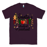 Plum santa's favorite student assistant Classic Tee - AdoDesignShop