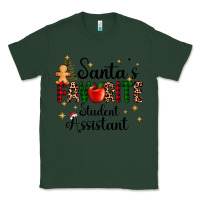 Sports Green santa's favorite student assistant Classic Tee - AdoDesignShop