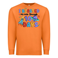 Carrot i blasted my way through 100 days Premium Sweatshirt - MaliasSmallBusiness