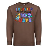 Chestnut i blasted my way through 100 days Premium Sweatshirt - MaliasSmallBusiness