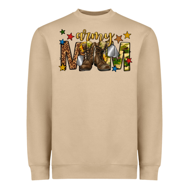 Army Mom Heavyweight Sweatshirt by texasbilliewilder | Teevron