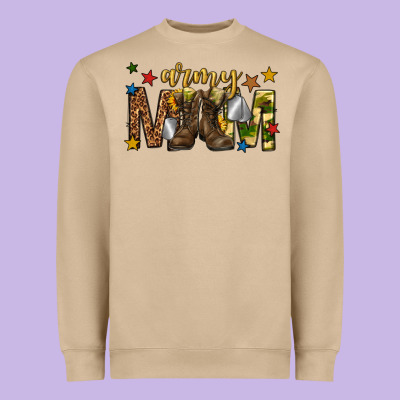 Heavyweight Sweatshirt army mom