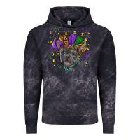 Cloud Black mardi gras french bulldog Vintage Hoodie - RanaPortraitStore