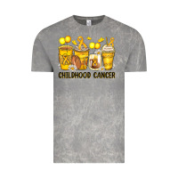 Cloud Rock childhood cancer coffee cups Vintage Tee - Zillion Design Studio