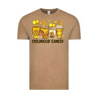 Vintage Coffee childhood cancer coffee cups Vintage Tee - Zillion Design Studio