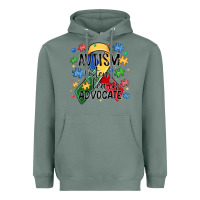 Sage autism listen learn advocate Heavyweight Hoodie - MaliasSmallBusiness