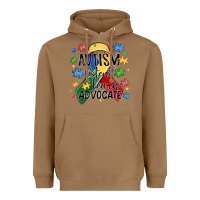 Toasted Coconut autism listen learn advocate Heavyweight Hoodie - MaliasSmallBusiness