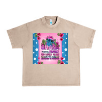 French Oak ohana means family stitch Urban Heavy Tee - Zillion Design Studio