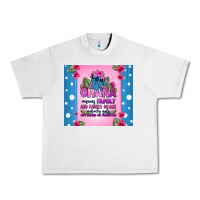 Lunar Rock ohana means family stitch Urban Heavy Tee - Zillion Design Studio