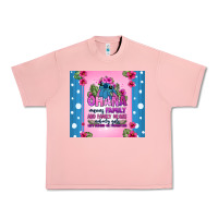 Salmon ohana means family stitch Urban Heavy Tee - Zillion Design Studio